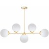 HEXE | Luster na tyči FIRA 5xE27/60W/230V zlatá | HX0265