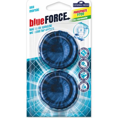 General Fresh Blue Force WC tableta do nádržky ocean 2 x 40 g