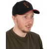 FOX Šiltovka Collection Black/Orange Baseball Cap (CHH015)