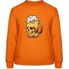 AWDis Sweat Mikina - Napenený pivný pohár - Orange Crush - S - Dámske