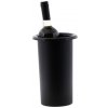 Plastový chladič na víno 24 cm čierny mat 100031903