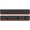 Lenovo ThinkPad USB-C Dock - 90W (2x DP, 1x HDMI, RJ45, 3x USB 3.1, 2x USB 2.0, adapter) 40AY0090EU