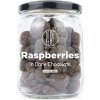 BrainMax Pure Raspberries in Dark Chocolate, Lyofilizované maliny v horkej čokoláde, 185 g Mrazom sušené maliny obalené vrstvou horkej čokolády