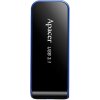 Apacer USB flash disk, USB 3.0, 32GB, AH356, čierny, AP32GAH356B-1, USB A, s výsuvným konektorom