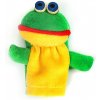 Prstová plyšová maňuška - Žabka