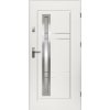 Vchodové dvere oceľové Apollo P55 80 Ľ biele