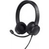 TRUST sluchátka s mikrofonem Ayda PC headset, USB, EKO Produkt, Noise-Cancelling