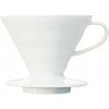 Hario dripper V60-02 keramický - biely (VDCR-02-W)