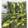 INTERMEDIC SK Set paplónu a vankúša Army – 140x200 + 70x90 cm, mikrovlákno, duté vlákno, celoročný