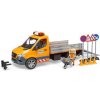 Bruder 02677 Komunálne MB Sprinter s vodičom a príslušenstvom