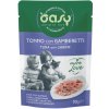 Oasy Cat More Love Adult Tuniak s krevetami vo vývare 70 g