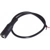 Brolux 10ks DC konektor pre pripojenie LED pásika ku zdroju, 2.1x5.5mm samica, 30cm, BW012122