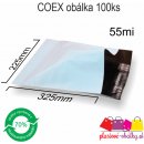 Plastové obálky COEX nepriehľadné Balenie: 100 ks balenie, Rozmer: 225 x 325 mm