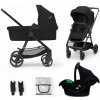 Kinderkraft 3in1 NEWLY classic black + MINK PRO 2023