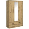 Tempo Kondela Skriňa so zrkadlom 3D4S, dub artisan, AIRON