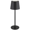GLOBO 58482B VANCOUVER vonkajšia dotyková stolná lampička V280mm LED 1,2W 130/50lm 3000+4500+6000K IP44 čierna, USB Cable incl.