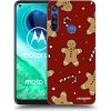 Picasee silikónový prehľadný obal pre Motorola Moto G8 - Gingerbread 2