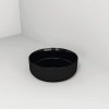 Voľne stojace umývadlo Devo Sonus 2.0 Black keramika čierne 36 x 36 UM-ISVEA50-B