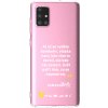 Picasee silikónový prehľadný obal pre Samsung Galaxy A71 A715F - Kazma - SVĚT PATŘÍ TĚM, CO SE NEPOSEROU