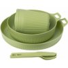 Sea to Summit Horizon Dinnerware Set 6 Piece zelená