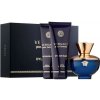 Versace Dylan Blue Pour Femme parfumovaná voda pre ženy 50 ml + telové mlieko 50 ml + sprchový gél 50 ml darčeková sada