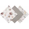 BabyOno Muslin Diapers Super Soft látkové plienky Grey 70x70 cm 3 ks