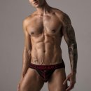 Jocksy Locker Gear LK0121 Look at Harder Jockstrap červené