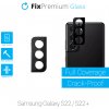 FixPremium Glass - Tvrdené Sklo zadnej kamery pre Samsung Galaxy S22 a S22+