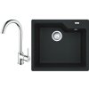 Set RS Franke Urban UBG 610-56 + Franke FP 9000 (onyx + chróm)