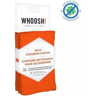 WHOOSH! 3XL Tech Cleaning Cloths utierky 3 ks WH-1FGCL3COM