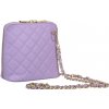 NovaKabelka.sk Giulia Viola Chiaro kožená talianska crossbody kabelka fialová