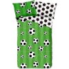 Good Morning Obliečky Good Morning 100% bavlna Soccer 140x200 70x90