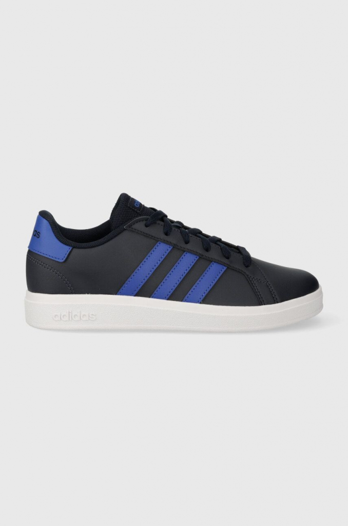 adidas topánky Grand Court Lifestyle Tennis Lace-Up Shoes IG4827 modrá