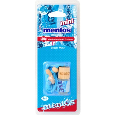 Mentos Glass Bottle Air Freshener Mint - mentol