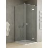 New Trendy Reflexa sprchovací kút 110x70 cm štvorcová chromová lesklé/priehľadné sklo EXK-5139