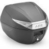 Kufor na motocykel GIVI C30NT čierny/čiré odrazky 30 l