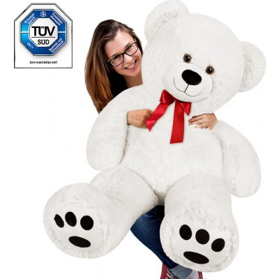 Jurhan & Co.KG Germany Veľký biely medveď XL 100 cm