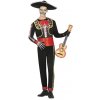Kostým Day of the Dead Mariachi Farebný L 52-54