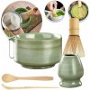 BAMBUSOVÁ DARČEKOVÁ SÚPRAVA NA ČAJ MATCHA: METLIČKA CHASHAKU, LYŽIČKA, 6 DIELOV