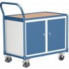 Variofit Dielenský vozík s 2 skrinkami, 101 x 112,5 x 62,5 cm, modrý