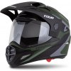 Přilba Tour 2.0 X-tra, CASSIDA (zelená matná/šedá/černá, vel. L)