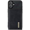 DG.Ming 2v1 kryt s odnímateľnou magnetickou peňaženkou pre iPhone 17 - čierny - možnosť vrátiť tovar ZADARMO do 30tich dní