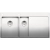 Blanco CLARON 6 S-IF INFINO NEREZ HEDVÁBNÝ LESK DŘEZ VLEVO S TÁHLEM - 521646