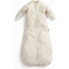 ERGOPOUCH Vak na spanie s rukávmi organická bavlna Jersey Oatmeal Marle 3-12 m, 6-10 kg, 1 tog