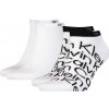 CALVIN KLEIN - 2PACK big logo pánske white členkové ponožky CK-43-46