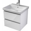 MYBATH MyVento skrinka pod umývadlo 55 cm k umývadlu Avento biela vysoký lesk MVE55Z2B01