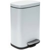 Kôš na odpadky Spirella biely oceľový 12 l