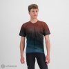 Sportful FLOW GIARA tričko, berry blue/cayenna red M