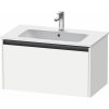DURAVIT Ketho 2 závesná skrinka pod umývadlo, 1 zásuvka, 810 x 480 x 440 mm, biela matná, K25063018180000