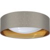 Polux | LED Stropné svietidlo TULUZA LED/24W/230V pr. 40 cm hnedá | SA1831